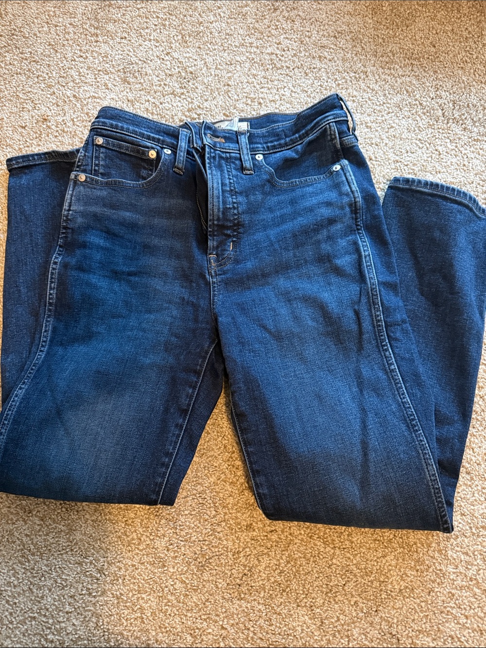 Classic Dark Blue Women's Jeans